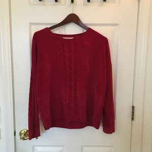 Velvety Red Sweater